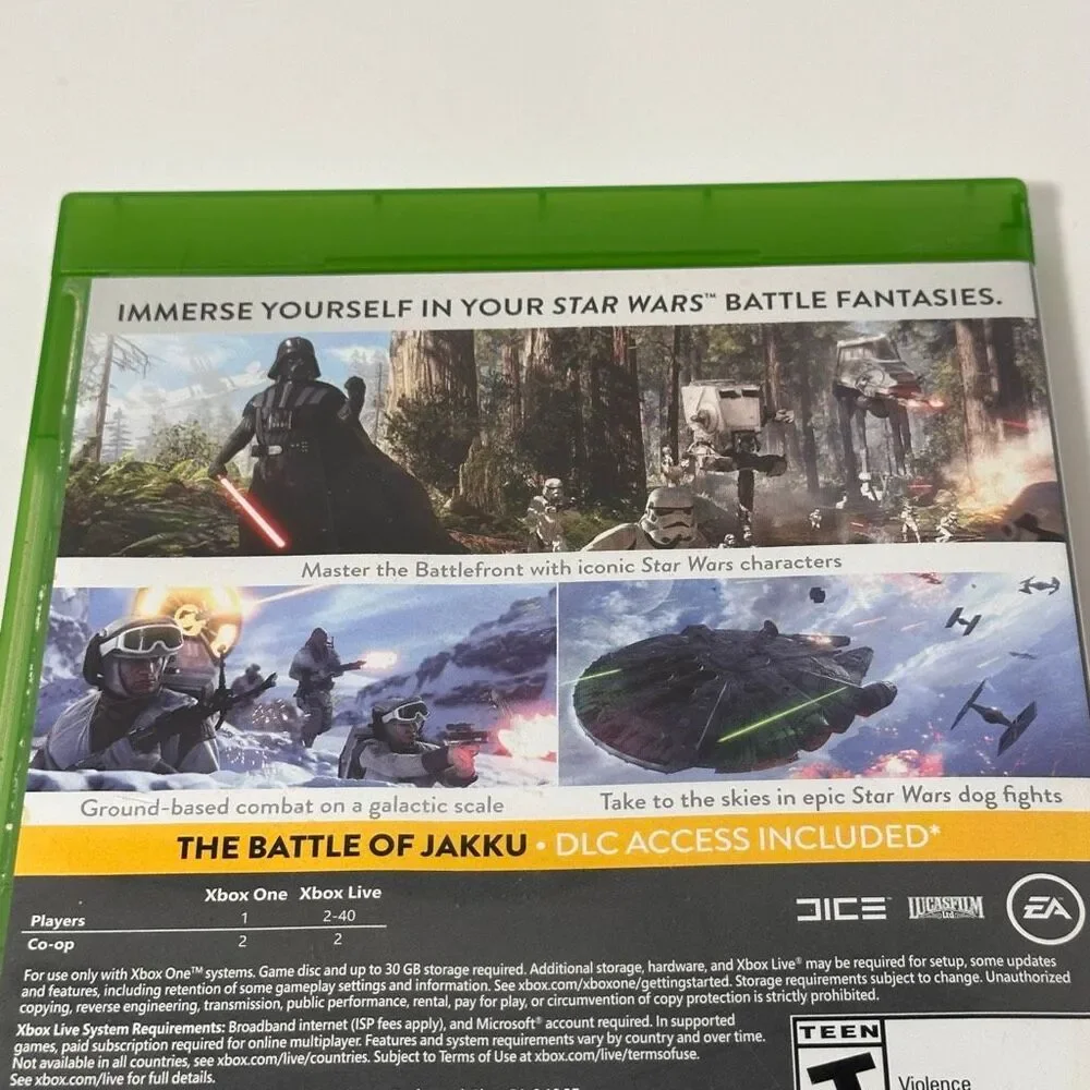 Xbox One Star Wars Battlefront Game